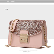 Load image into Gallery viewer, Sequin Lock Bags Handbag